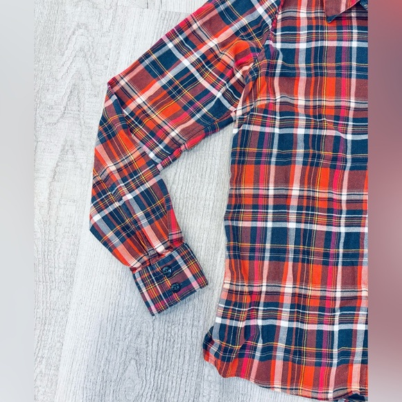 Patagonia Worn Wear W's Heywood Flannel Plaid Shirt Size 6 - Picture 4 of 8